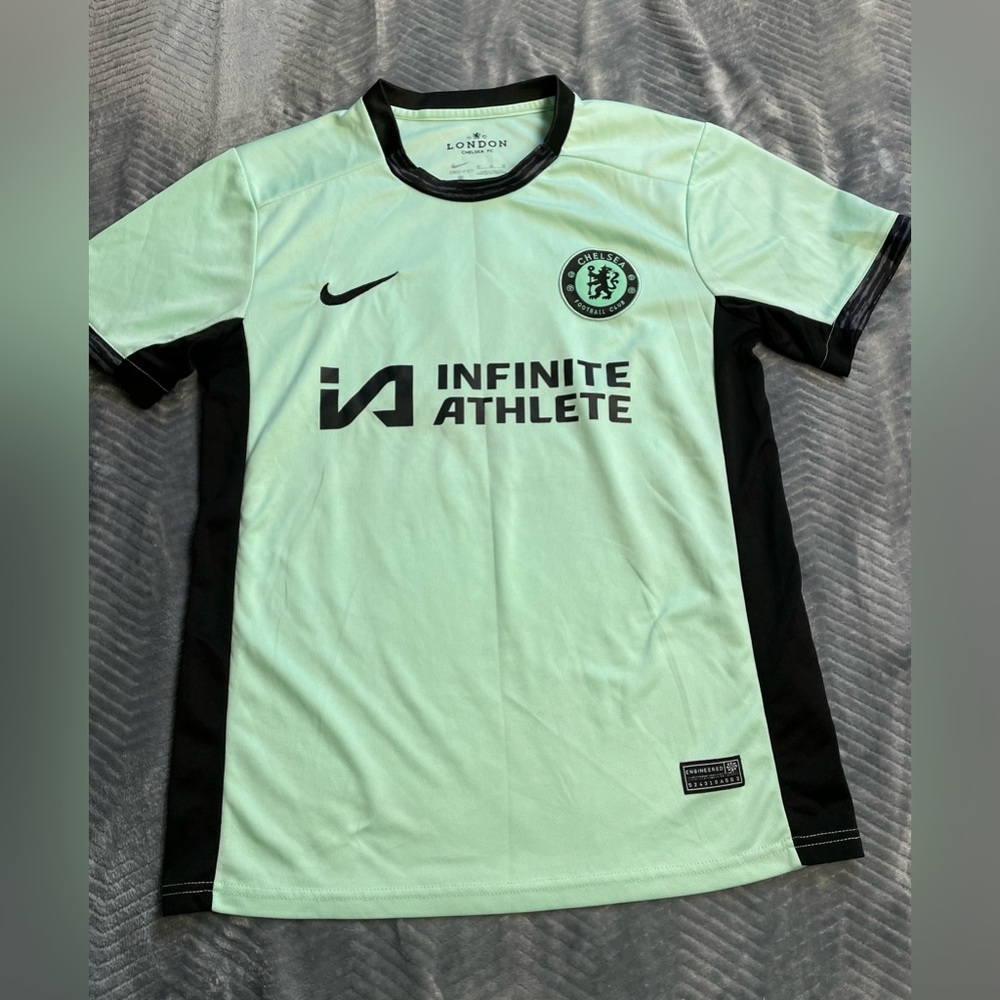 Nike Dri-Fit Chelsea London Football Club Soccer Jersey Mint Third 23/24